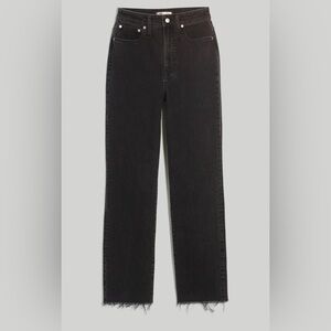 Madewell PVJ Straight Leg w/ Raw Hem in Lunar